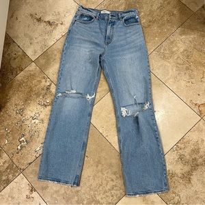 Abercrombie&fitch 90s relaxed jean High Rise